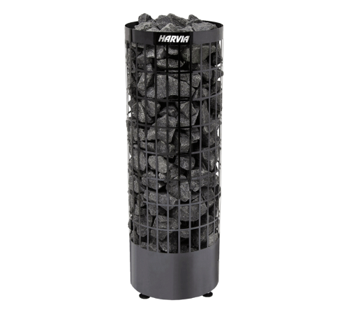 Электрическая печь Harvia Cilindro PC90E Black Steel, без пульта