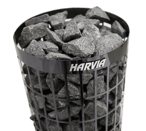 Электрическая печь Harvia Cilindro PC90E Black Steel, без пульта