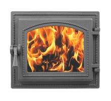 Печная дверца Везувий 260 (Антрацит)