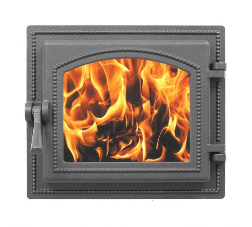 Печная дверца Везувий 260 (Антрацит)