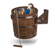 Обливное устройство из дуба в масле с нержавеющей вставке 20 л