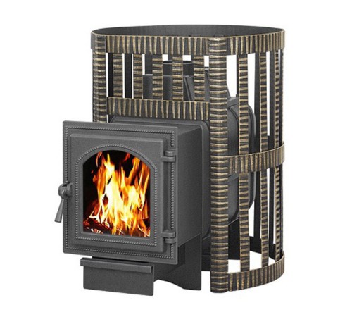 Дровяная печь ВЕЗУВИЙ ЛЕГЕНДА КОВКА 16 (270)