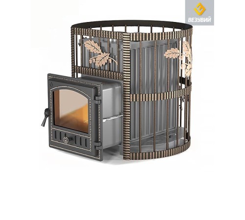 Печь ВЕЗУВИЙ Эверест КОВКА 24 (280)