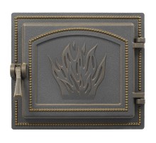 Печная дверца Везувий 261 (бронза)