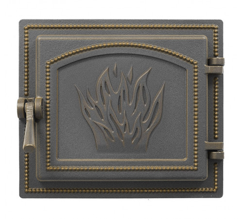 Печная дверца Везувий 261 (бронза)