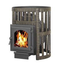 Дровяная печь ВЕЗУВИЙ ЛЕГЕНДА КОВКА 16 (270) б/в