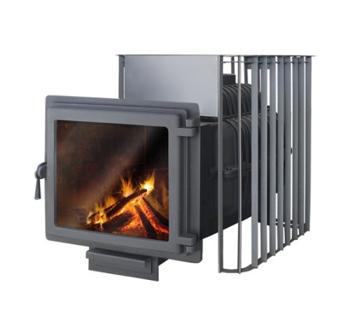 Печь для бани ЭТНА Магма 18 (Панорама)