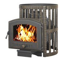 Дровяная печь ВЕЗУВИЙ ЛЕГЕНДА КОВКА 16 (224)