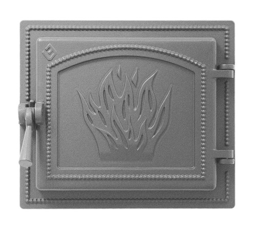 Печная дверца Везувий 261 (антрацит)