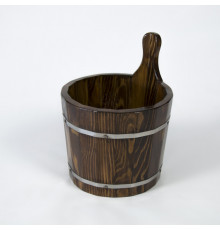 Ушат для бани BentWood из мореной лиственницы 5 литров
