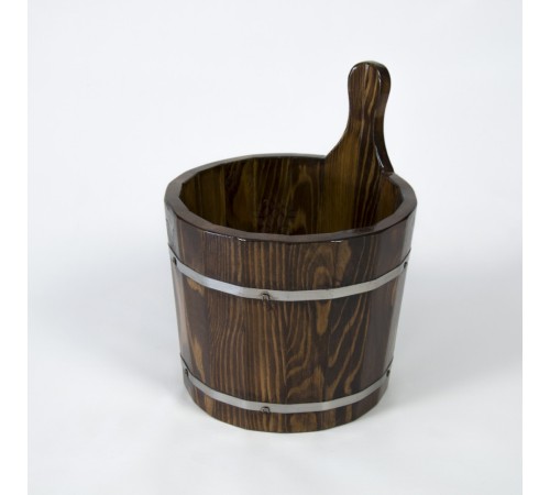 Ушат для бани BentWood из мореной лиственницы 5 литров