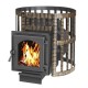 Дровяная печь ВЕЗУВИЙ ЛЕГЕНДА КОВКА 22 (270)