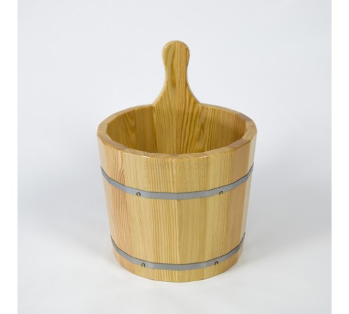 Ушат для бани BentWood из натуральной лиственницы 5 литров