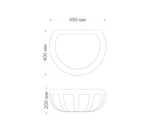Курна мраморная КМ11