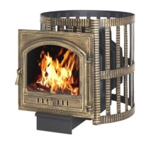 Дровяная печь ВЕЗУВИЙ ЛЕГЕНДА КОВКА 22 (205)