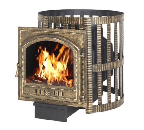 Дровяная печь ВЕЗУВИЙ ЛЕГЕНДА КОВКА 22 (205)