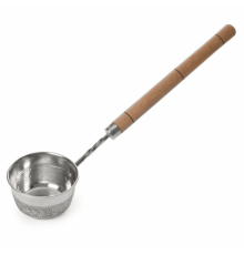 Алюминий черпак STANDART 0,25л, ручка бук