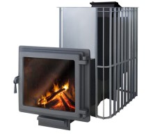 Печь для бани ЭТНА Шторм 18 (Панорама)