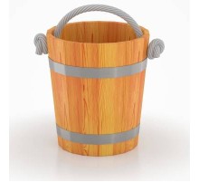 Ведро лиственница натуральная