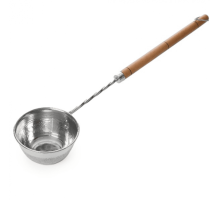 Алюминий черпак PRO 0,5л, ручка бук