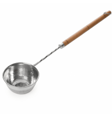 Алюминий черпак PRO 0,5л, ручка бук