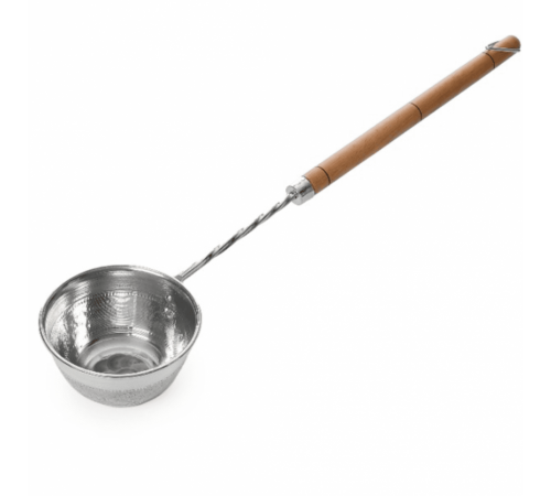 Алюминий черпак PRO 0,5л, ручка бук