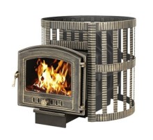 Дровяная печь ВЕЗУВИЙ ЛЕГЕНДА КОВКА 28 (224)