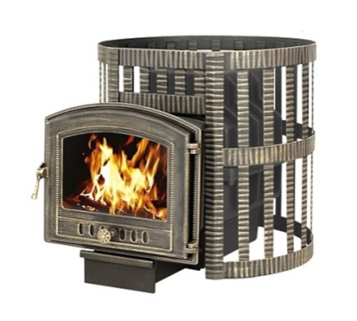 Дровяная печь ВЕЗУВИЙ ЛЕГЕНДА КОВКА 28 (224)