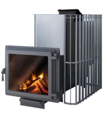 Печь для бани ЭТНА Шторм 24 (Панорама)