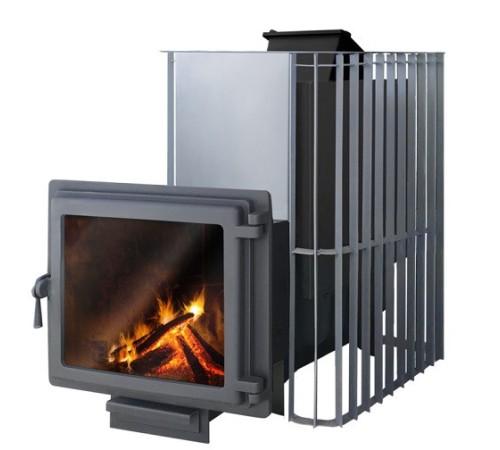 Печь для бани ЭТНА Шторм 24 (Панорама)