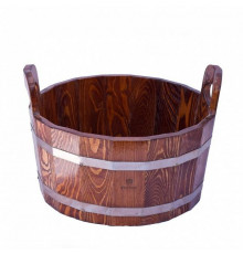 Шайка для бани BentWood из мореной лиственницы 15 л