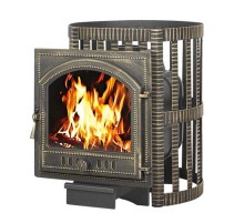 Дровяная печь ВЕЗУВИЙ ЛЕГЕНДА КОВКА 16 (205)