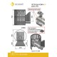 Дровяная печь ВЕЗУВИЙ ЛЕГЕНДА КОВКА 16 (205)