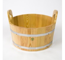 Шайка для бани BentWood из натуральной лиственницы 15 л