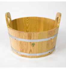 Шайка для бани BentWood из натуральной лиственницы 15 л
