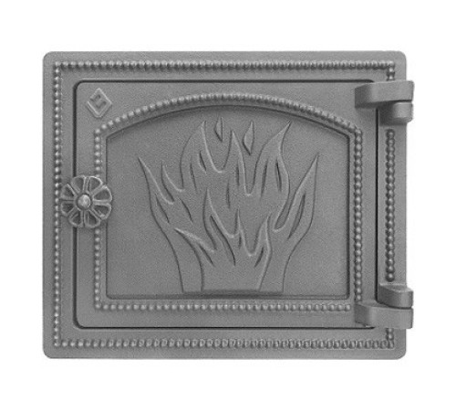 Печная дверца Везувий ДТ-3 (не крашенная)