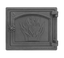 Печная дверца Везувий ДТ-3 (антрацит)