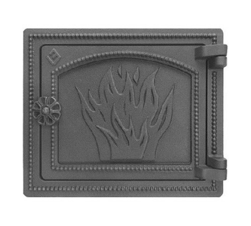 Печная дверца Везувий ДТ-3 (антрацит)