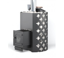 Печь для бани ЭТНА 18 (ДТ-4), закрытая каменка