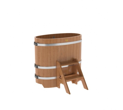 Купель овальная, дуб 0.59x1.06