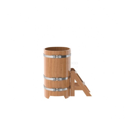 Купель овальная, дуб 0.59x1.06