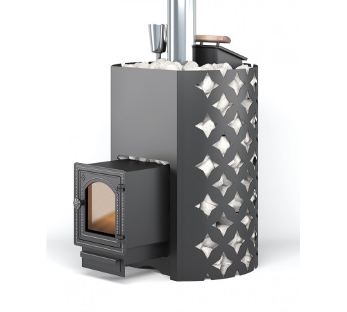 Печь для бани ЭТНА 18 (ДТ-4С), закрытая каменка