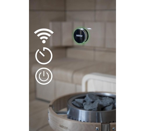 Электрическая печь Harvia Cilindro Plus Spot PP70SP, беспроводной пульт в комплекте