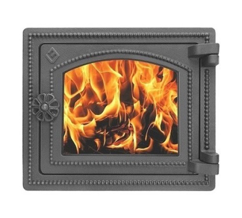 Печная дверца Везувий ДТ-3С (антрацит)