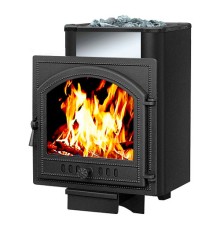 Дровяная печь ВЕЗУВИЙ РУСИЧЪ АНТРАЦИТ 22 (205)