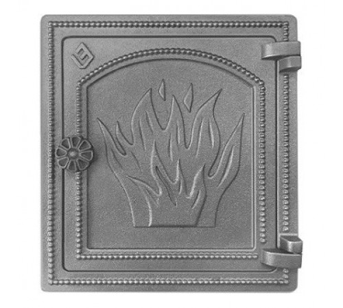 Печная дверца Везувий ДТ-4 (не крашенная)