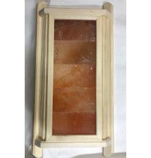 Абажур c гималайской солью для бани 5 плиток (липа)