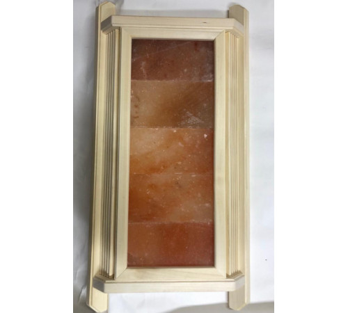 Абажур c гималайской солью для бани 5 плиток (липа)