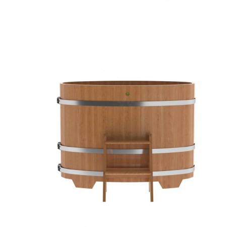 Купель овальная, дуб 0.69x1.31