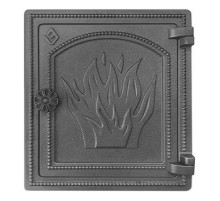 Печная дверца Везувий ДТ-4 (антрацит)